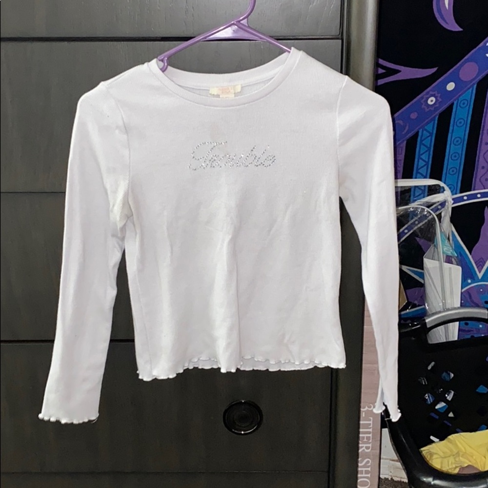 White Longsleeve (Trouble)
